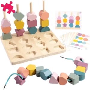 shapes stacking matching board toys learning kids flexisouk lebanon online shopping